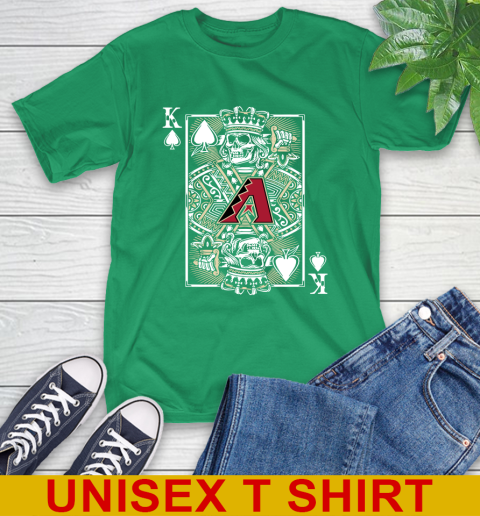 Arizona Diamondbacks MLB Baseball The King Of Spades Death Cards Shirt T-Shirt 7