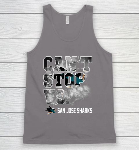 NHL San Jose Sharks Hockey Can't Stop Vs Tank Top 6