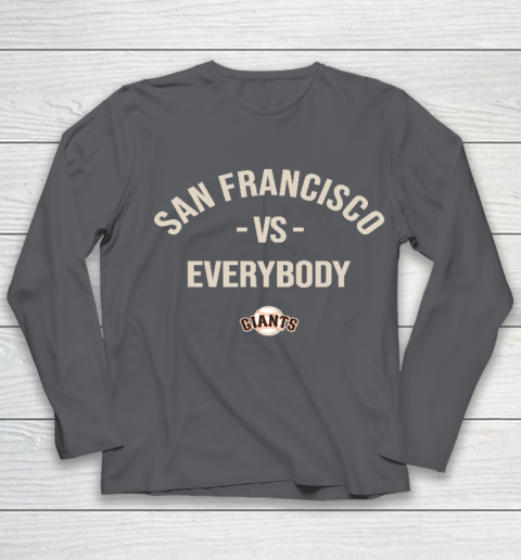 San Francisco Giants Vs Everybody Youth Long Sleeve 6