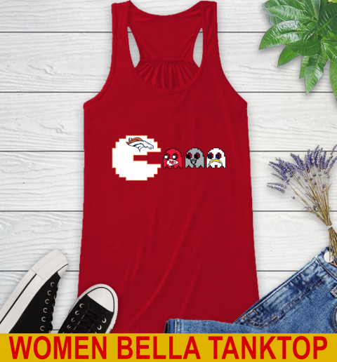 Denver Broncos NFL Football Pac Man Champion Racerback Tank 6