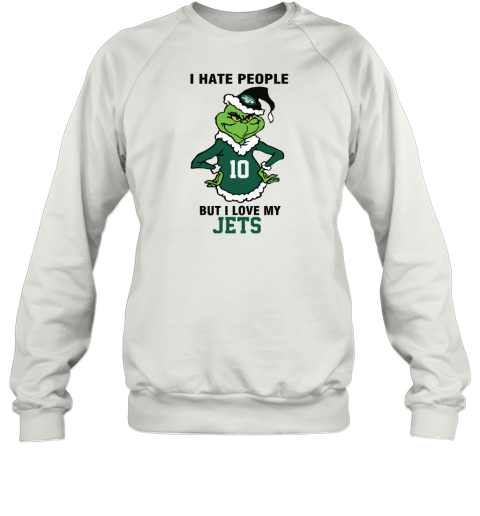 I Hate People But I Love My Jets New York Jets NFL Teams Sweatshirt