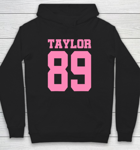 Pink Numbers Taylor 89 Hoodie