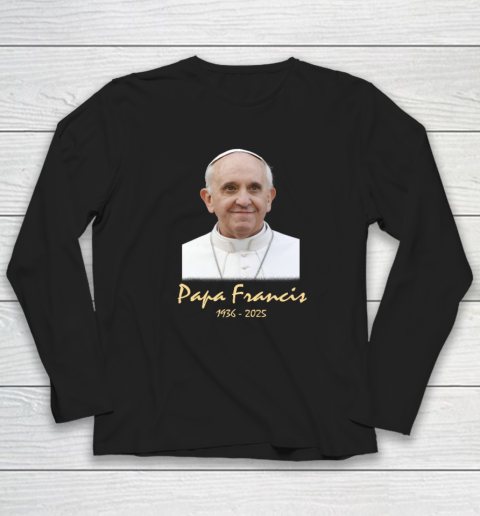 Rip Papa Pope Francis 2036  2025 Long Sleeve T-Shirt