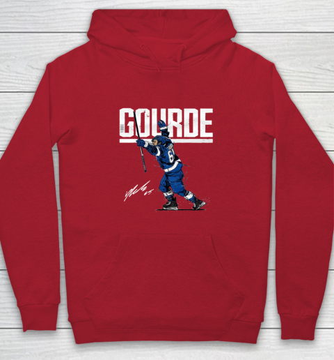 Yanni Gourde For Tampa Bay Lightning Fans Youth Hoodie 7