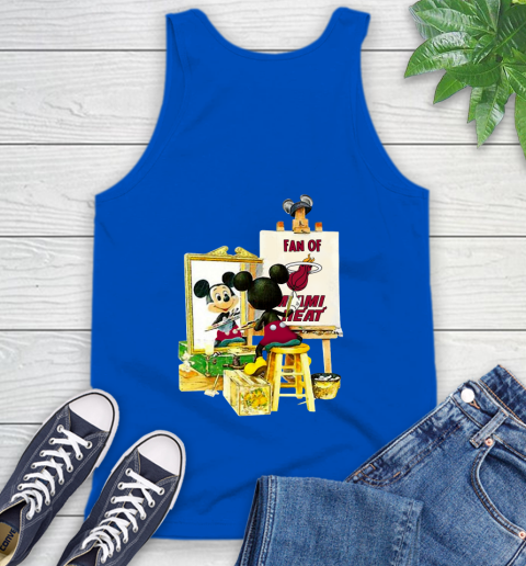 NBA Basketball Miami Heat Mickey Drawing Shirt 69