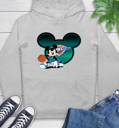 NBA Oklahoma City Thunder Mickey Mouse Disney Basketball Hoodie 6
