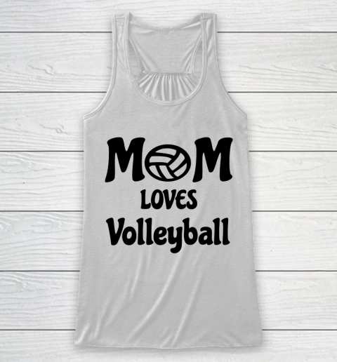 Mother's Day Funny Gift Ideas Apparel  Volleyball Mom T Shirt Racerback Tank