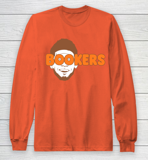 Devin Booker Phoenix Suns Hooter Long Sleeve T-Shirt 3