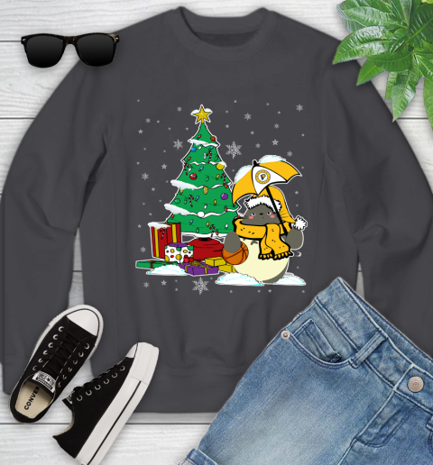 Indiana Pacers NBA Basketball Cute Tonari No Totoro Christmas Sports Youth Sweatshirt 5