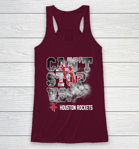 NBA Houston Rockets Basketball Can't Stop Vs Racerback Tank 2