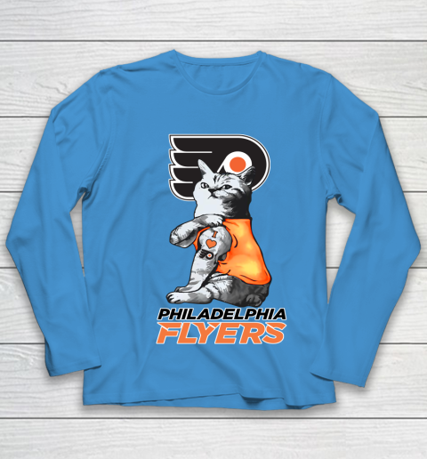 NHL My Cat Loves Philadelphia Flyers Hockey Youth Long Sleeve 5
