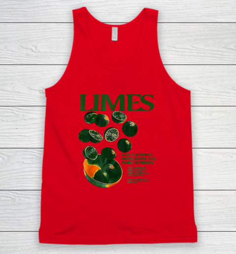 Limes Funny High In Vitamin C Antioxidants Other Nutrients Tank Top 3