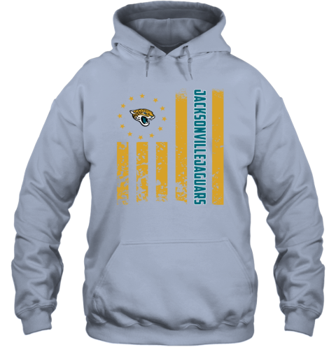 NFL Jacksonville Jaguars American Flag Youth Long Sleeve - Rookbrand