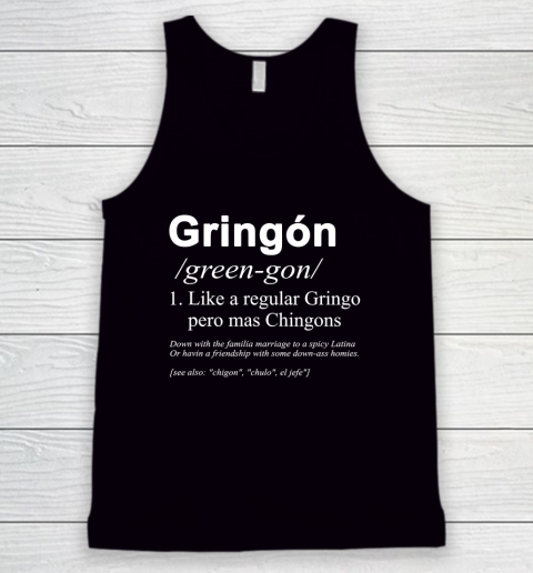 Gringón Funny Tank Top