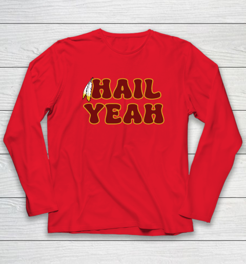 Hail Yeah Bold Feather Jayden Daniels Inspired Long Sleeve T-Shirt 6