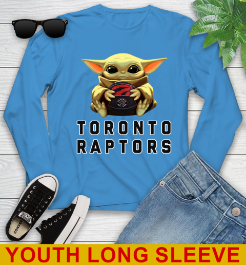 NBA Basketball Toronto Raptors Star Wars Baby Yoda Shirt 129