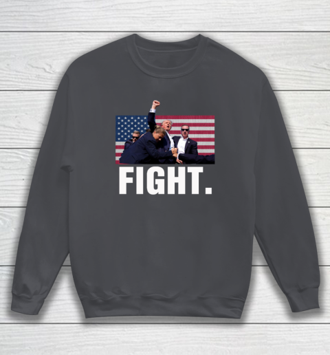 Trump Shooting Shirt Old Row Trump Fight Sweatshirt 3