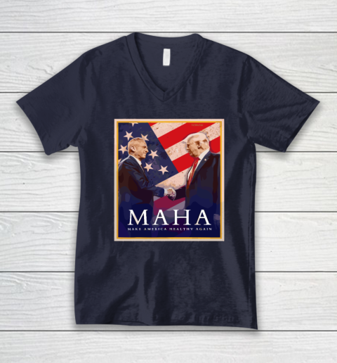 MAHA Make America Healthy Again V-Neck T-Shirt 2
