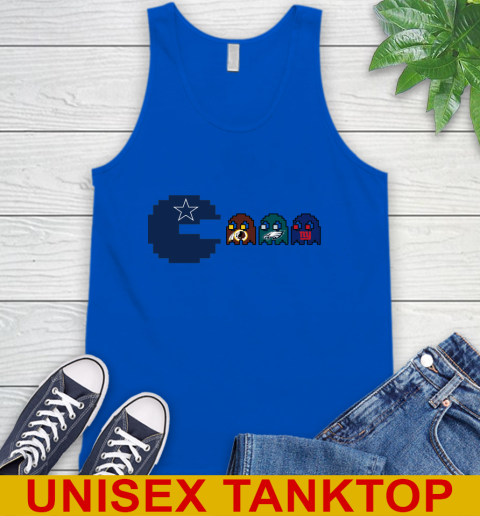 Dallas Cowboy NFL Football Pac Man Champion Tank Top 5