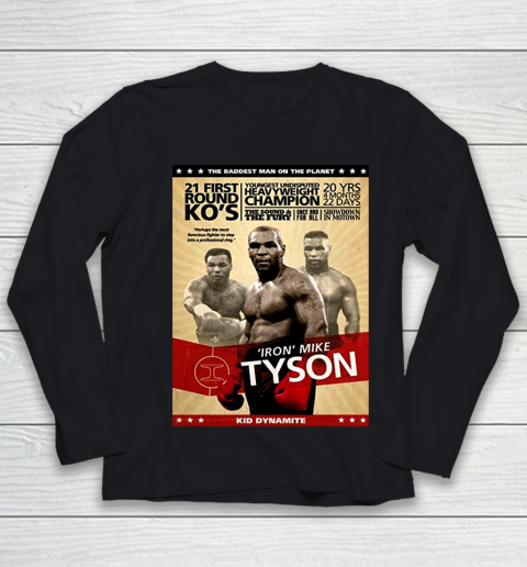 Iron Mike Tyson Boxing Youth Long Sleeve