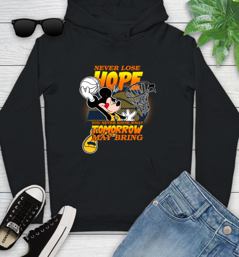 Indiana Pacers NBA Basketball Mickey Disney Never Lose Hope Youth Hoodie