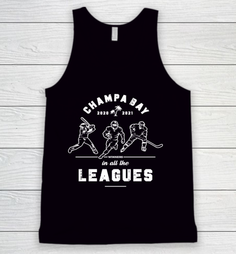 Champa Bay 2020 2021 Florida shirt In All The Leagues Tank Top