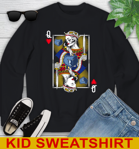 NBA Basketball Memphis Grizzlies The Queen Of Hearts Card Shirt Youth Sweatshirt