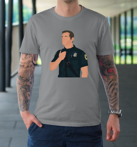 Bobby Nash Captain 911 On ABC TV Show T-Shirt 3