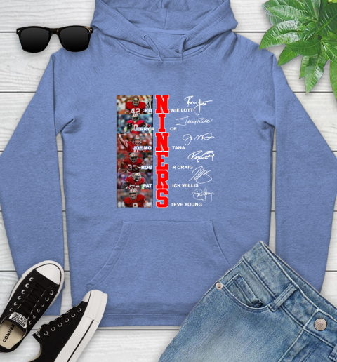 Niners Player Name And Signature San Francisco 49ers Shirts 133