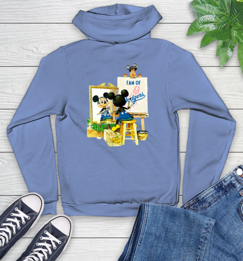 MLB Baseball Los Angeles Dodgers Mickey Drawing Shirt 133