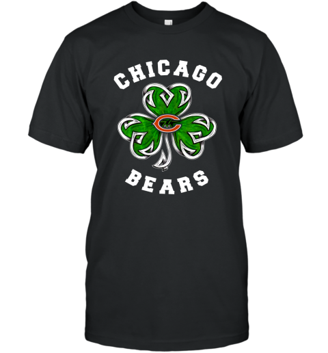 NFL Chicago Bears Three Leaf Clover St Patrick's Day Football Sports -  Rookbrand