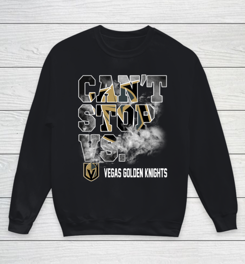 NHL Vegas Golden Knights Hockey Can't Stop Vs Youth Sweatshirt
