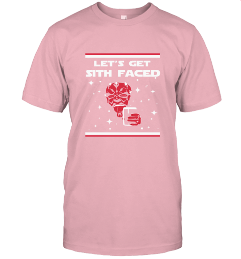 Star Wars Christmas Lets Get Sith Faced Unisex Jersey Tee