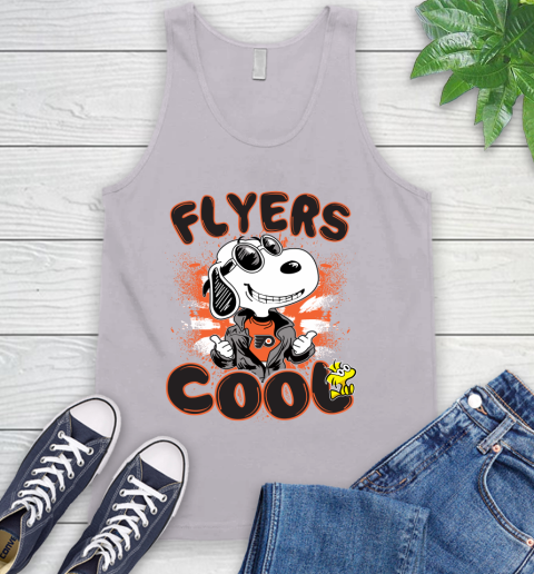 NHL Hockey Philadelphia Flyers Cool Snoopy Shirt Tank Top 3