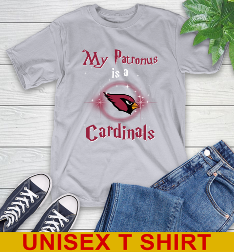 NFL Football Harry Potter My Patronus Is A Arizona Cardinals T-Shirt 5