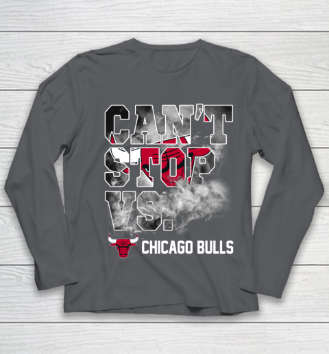 NBA Chicago Bulls Basketball Can't Stop Vs Youth Long Sleeve 6