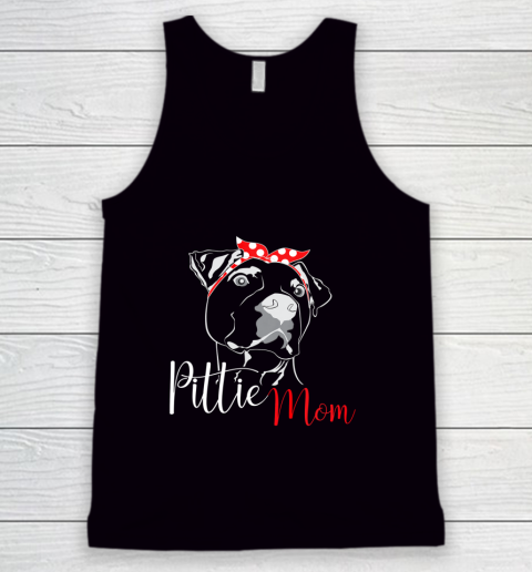 Dog Mom Shirt Pittie Mom T Shirt American Pitbull Shirt Dog Lover Tank Top
