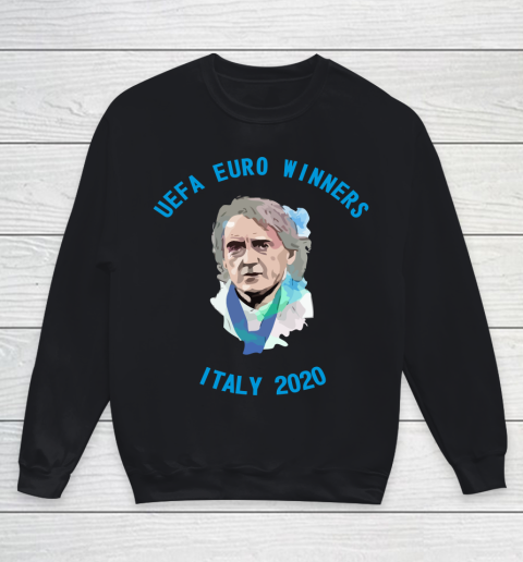Roberto Mancini Italy Coach Champions Euro 2020 Youth Sweatshirt