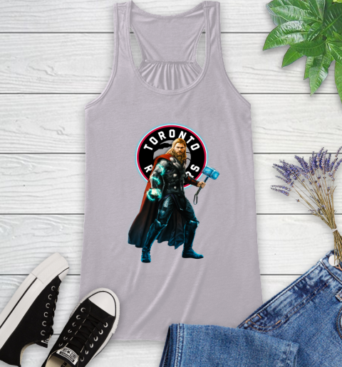 NBA Thor Avengers Endgame Basketball Toronto Raptors Racerback Tank 5