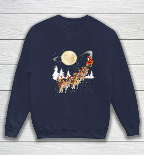 Golden Retriever Reindeer Christmas Sweatshirt 2