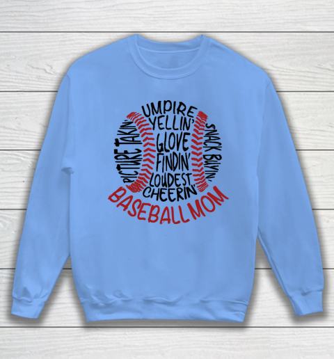 Mother's Day Funny Gift Ideas Apparel  Baseball Mom 2 T Shirt Sweatshirt 7