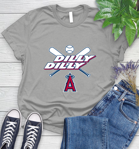 MLB Los Angeles Angels Dilly Dilly Baseball Sports Women's T-Shirt 10
