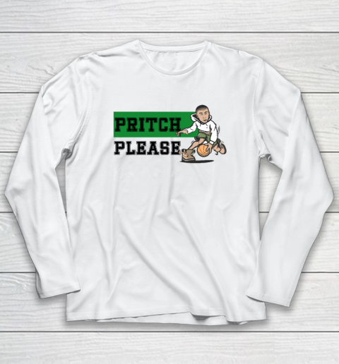 Pritch Please Basketball Long Sleeve T-Shirt