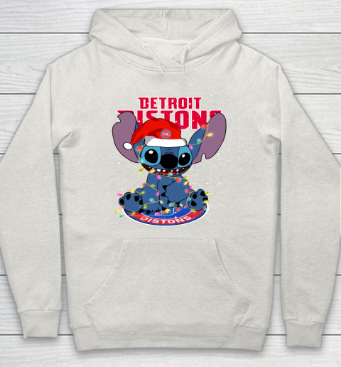 Detroit Pistons NBA noel stitch Basketball Christmas Hoodie 8