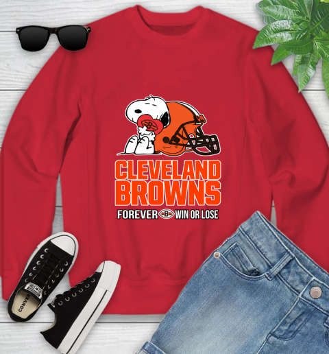 NFL The Peanuts Movie Snoopy Forever Win Or Lose Football Cleveland Browns 123