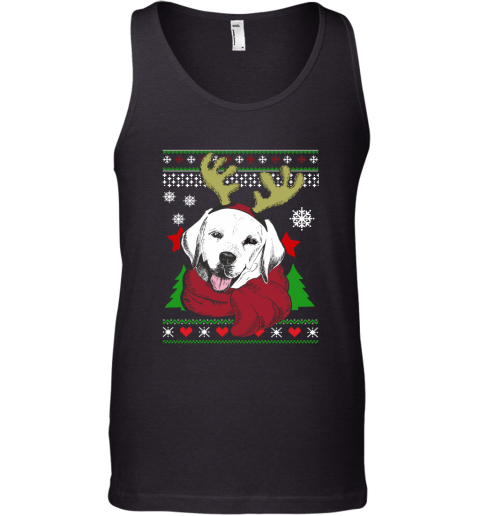 Labrador Ugly Christmas Tank Top