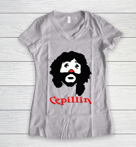 Cepillin Clown Women's V-Neck T-Shirt