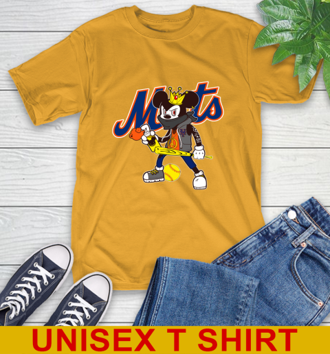 New York Mets MLB Baseball Mickey Peace Sign Sports T-Shirt 3