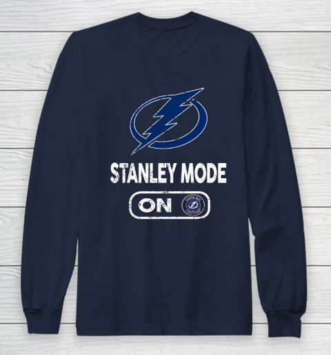 Tampa Bay Lightning Stanley Mode On Long Sleeve T-Shirt 2