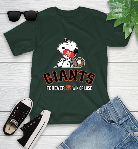MLB The Peanuts Movie Snoopy Forever Win Or Lose Baseball San Francisco Giants 107